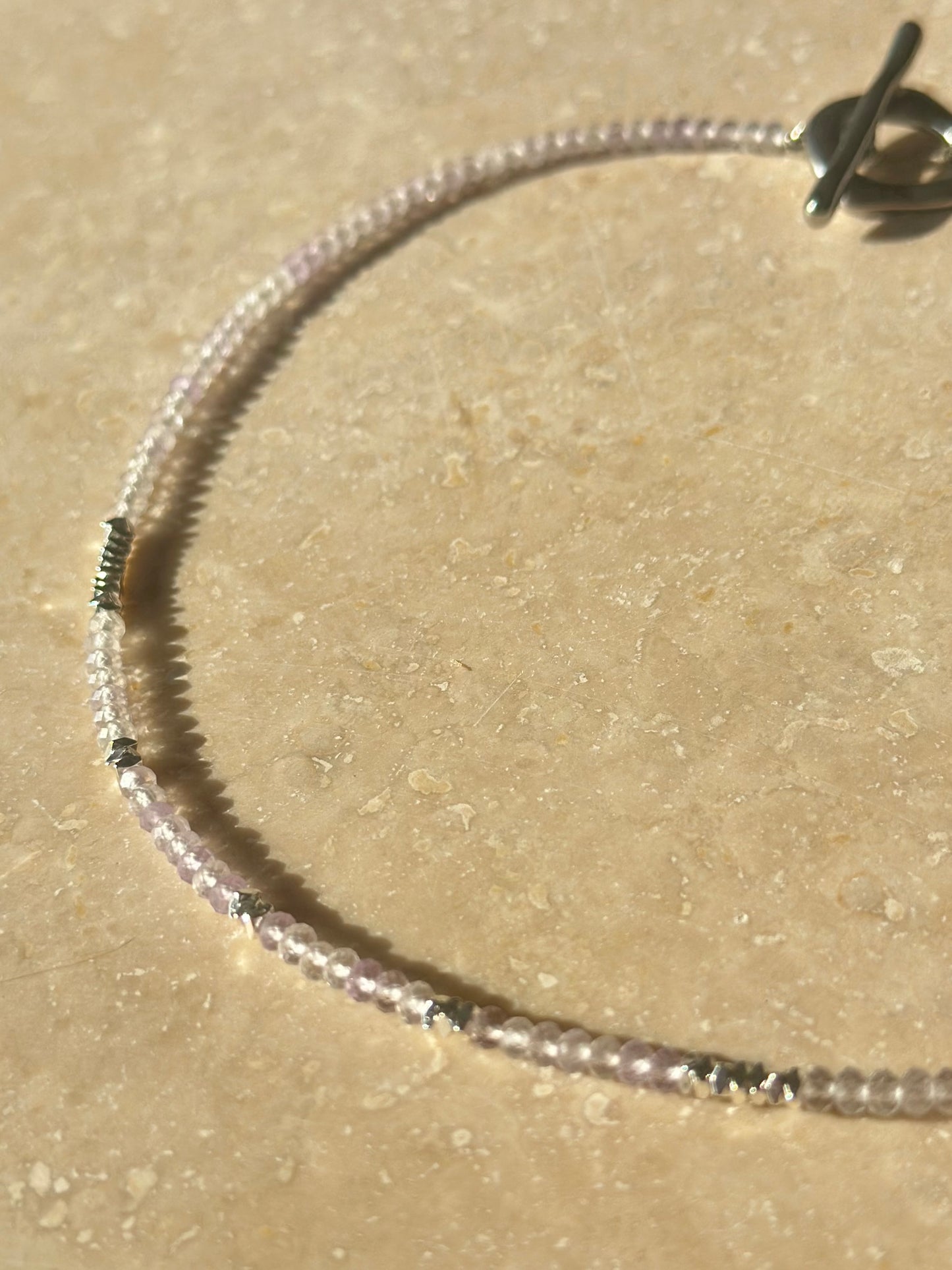 Collier Améthyste — Sagesse