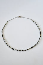 #83 Obsidian & Herkimer-Diamant