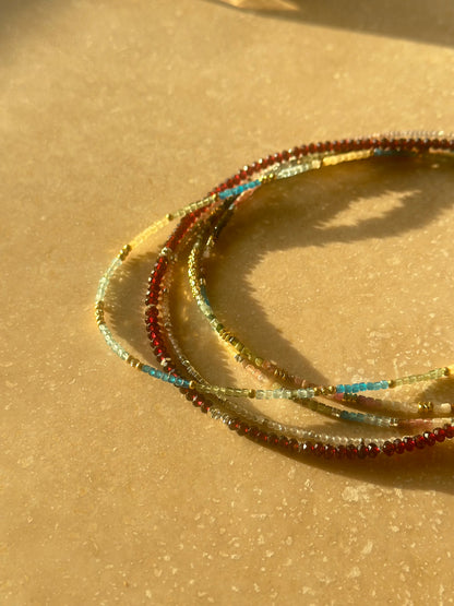 Collier Grenat - Vitalité