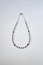 #83 Obsidian & Herkimer-Diamant