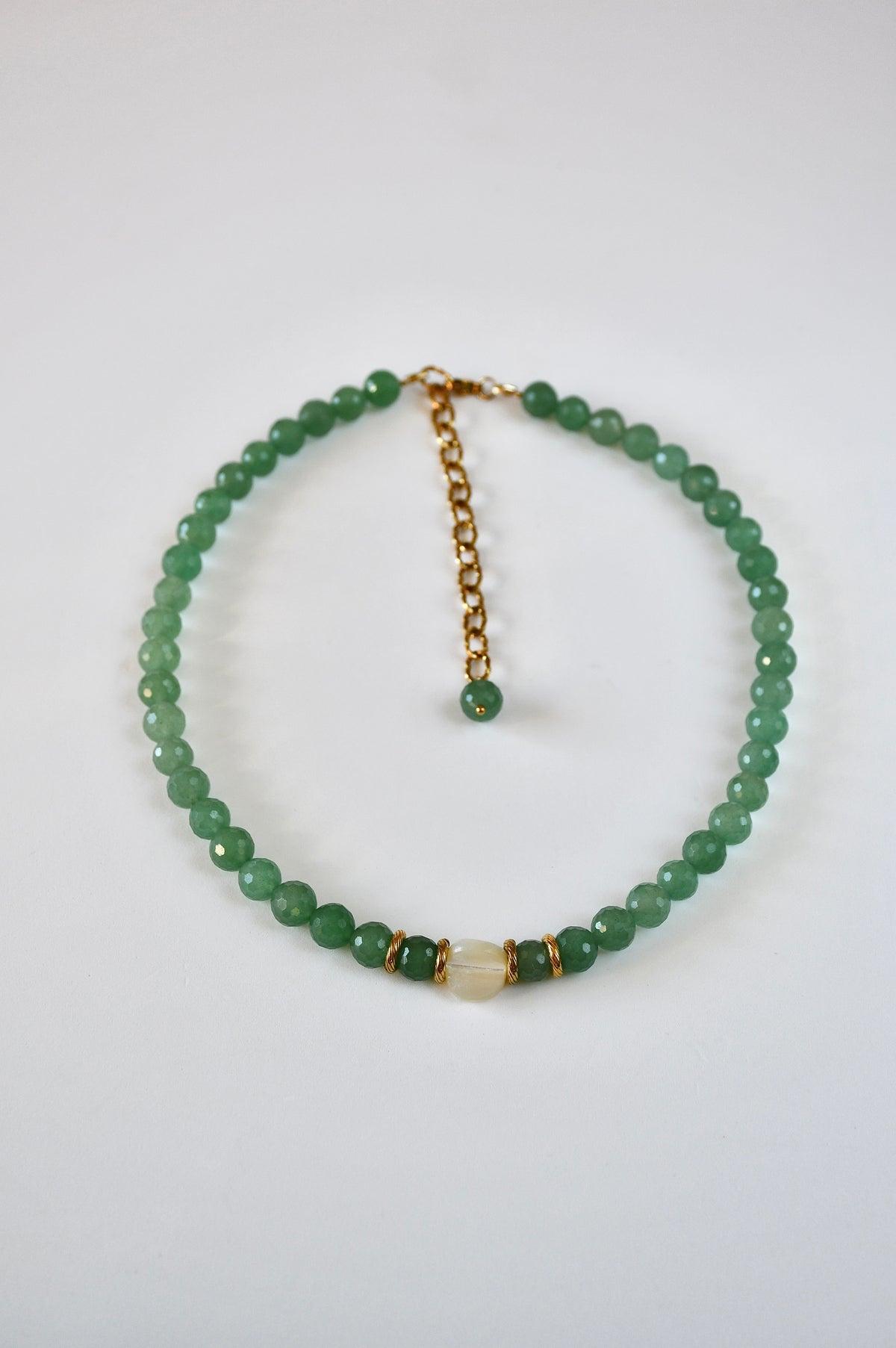 Collier aventurine — Chance douce