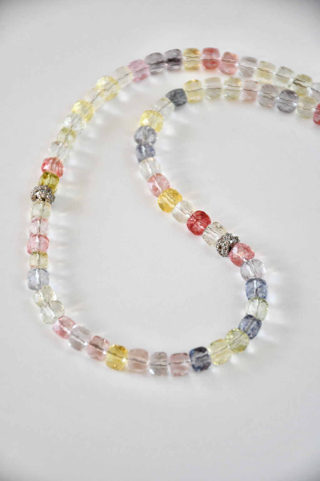 Collier Topaze colorée