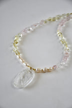 Collier Multi Quartz & Perles d’eau douce