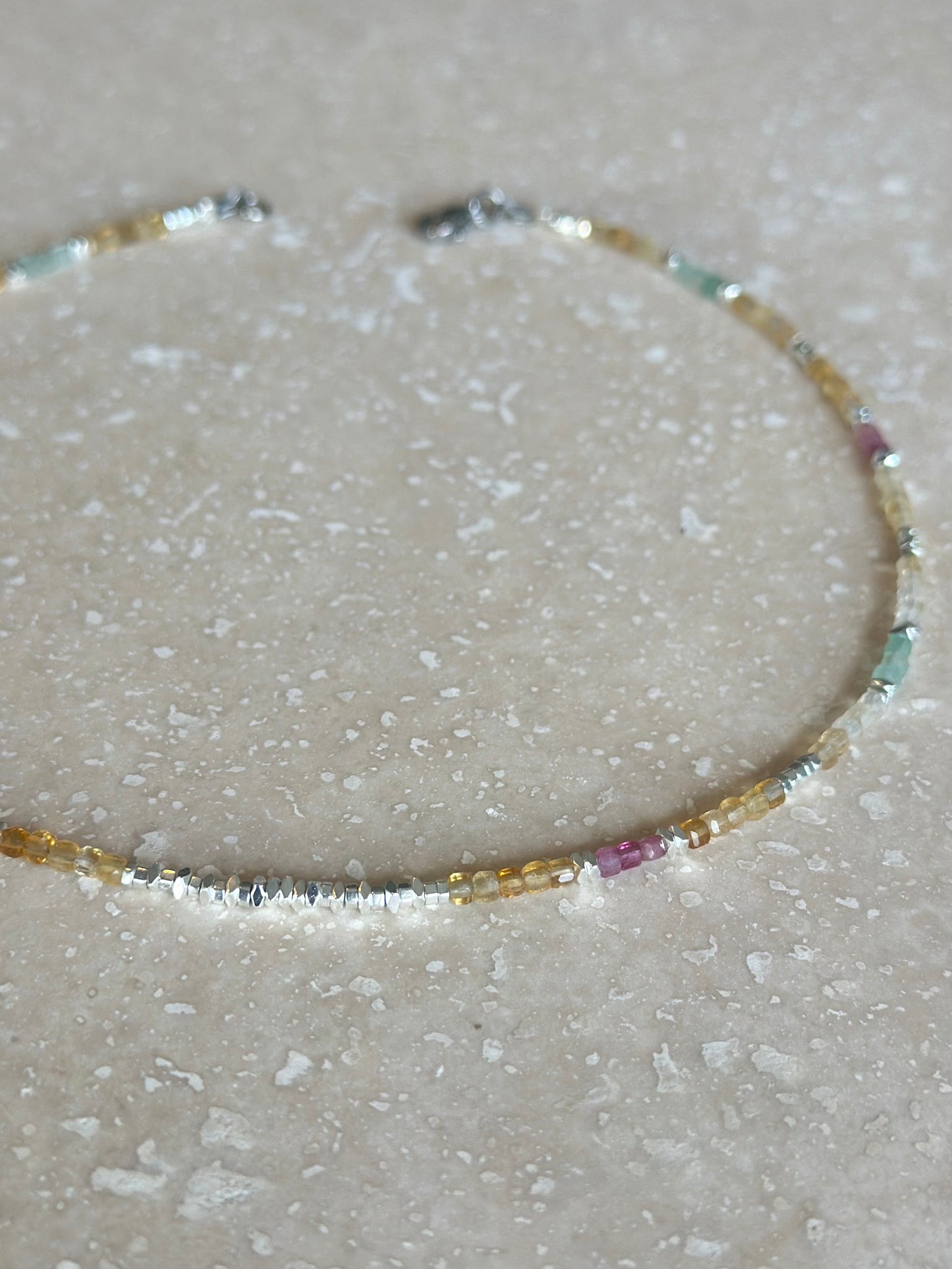Collier Citrine, Tourmaline, Quartz — Régénération joyeuse