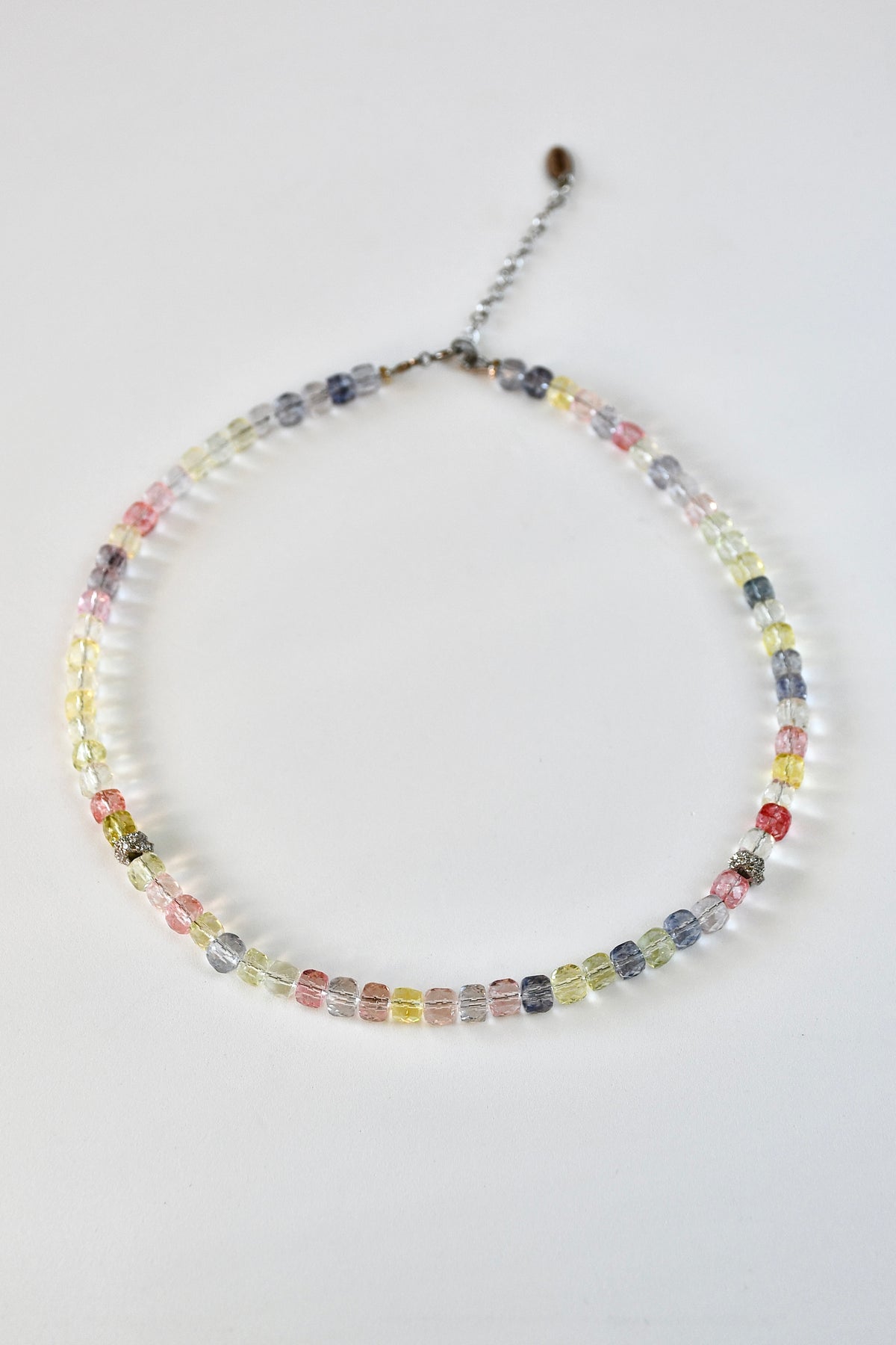 Collier Topaze colorée