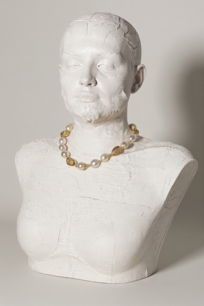 Collier perles d’eau douce — Baroque