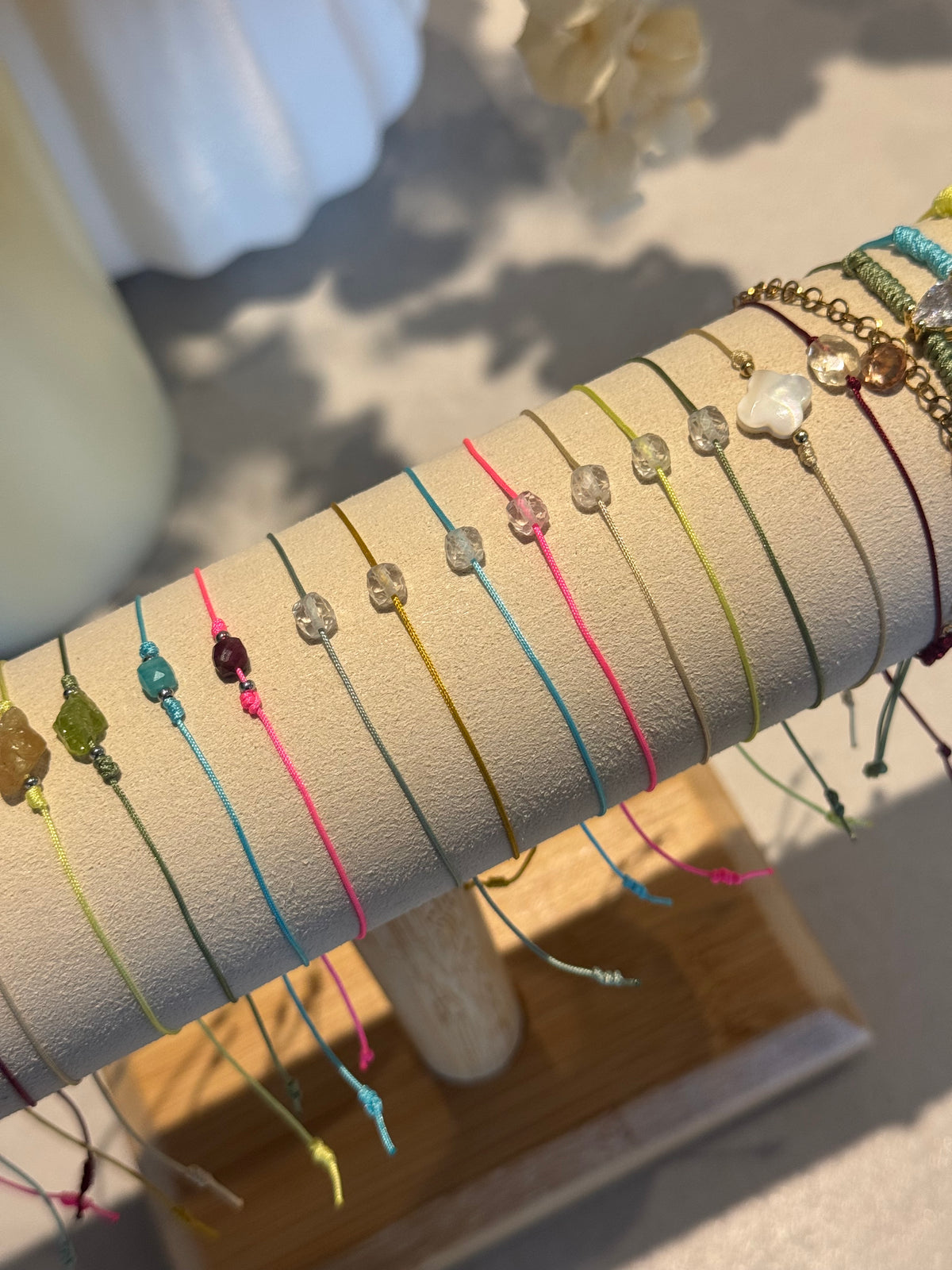 Braccialetti colorati regolabili
