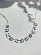 #65 Collier perles de culture noires