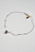 Collier Quartz mystique & Apatite