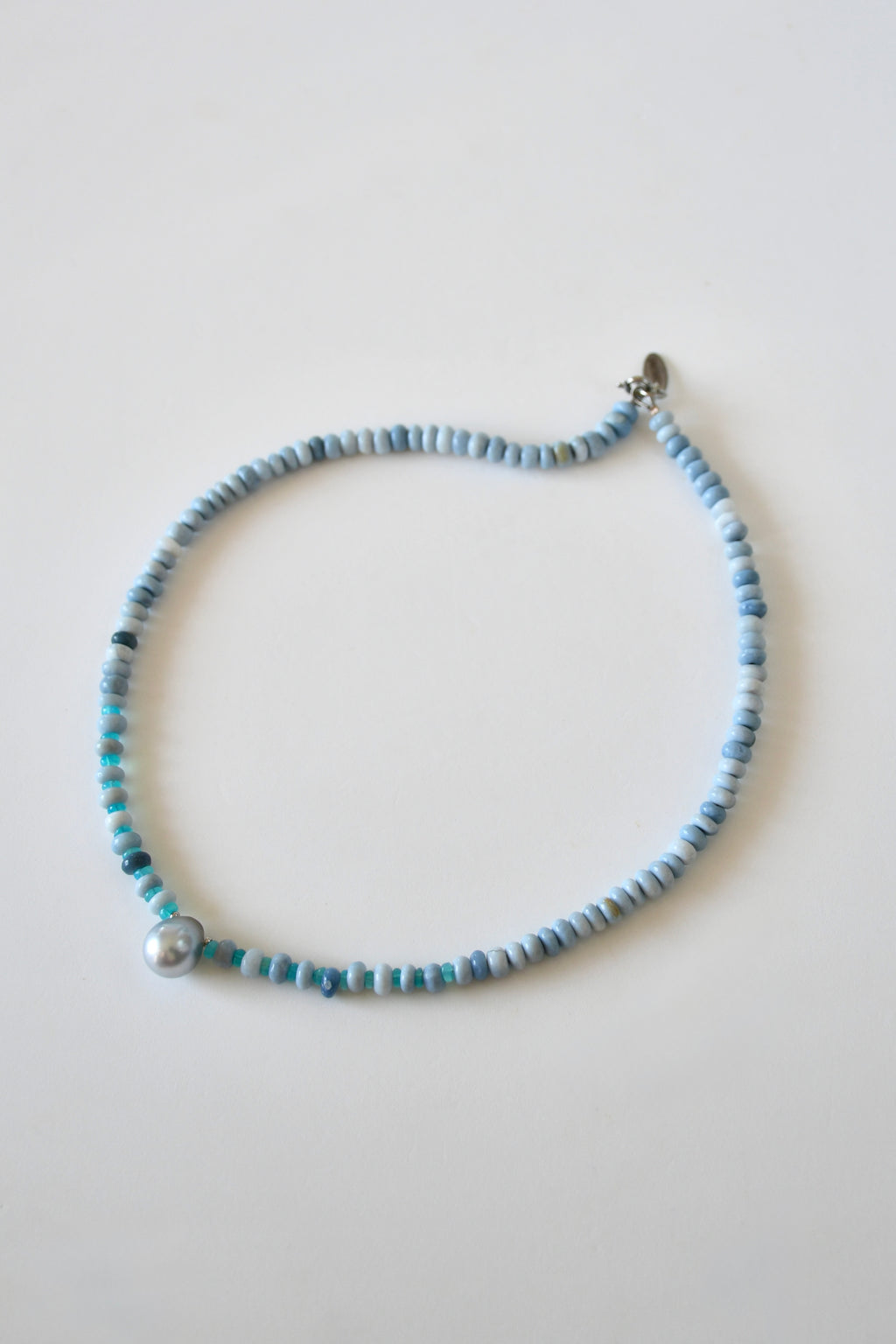 Halskette Tahitiperle & Opal