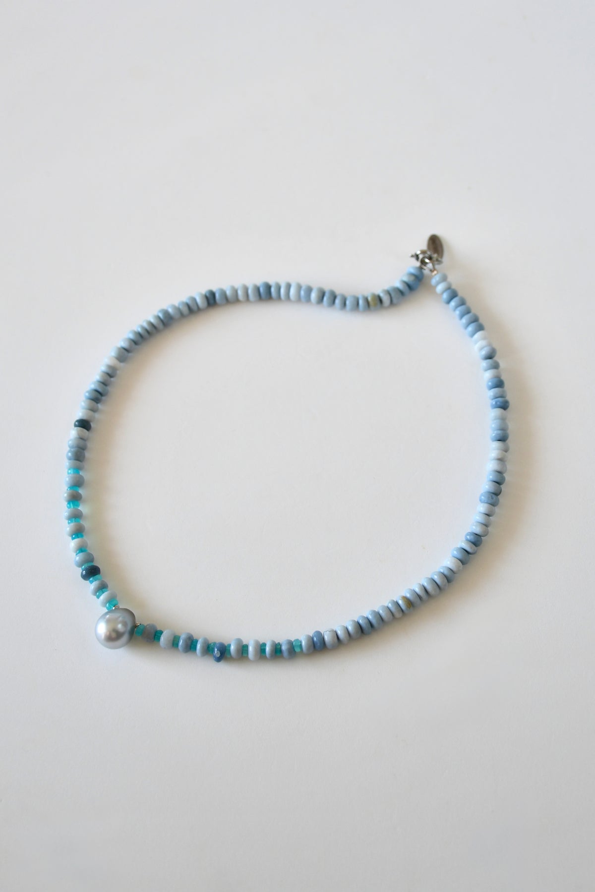 Halskette Tahitiperle & Opal