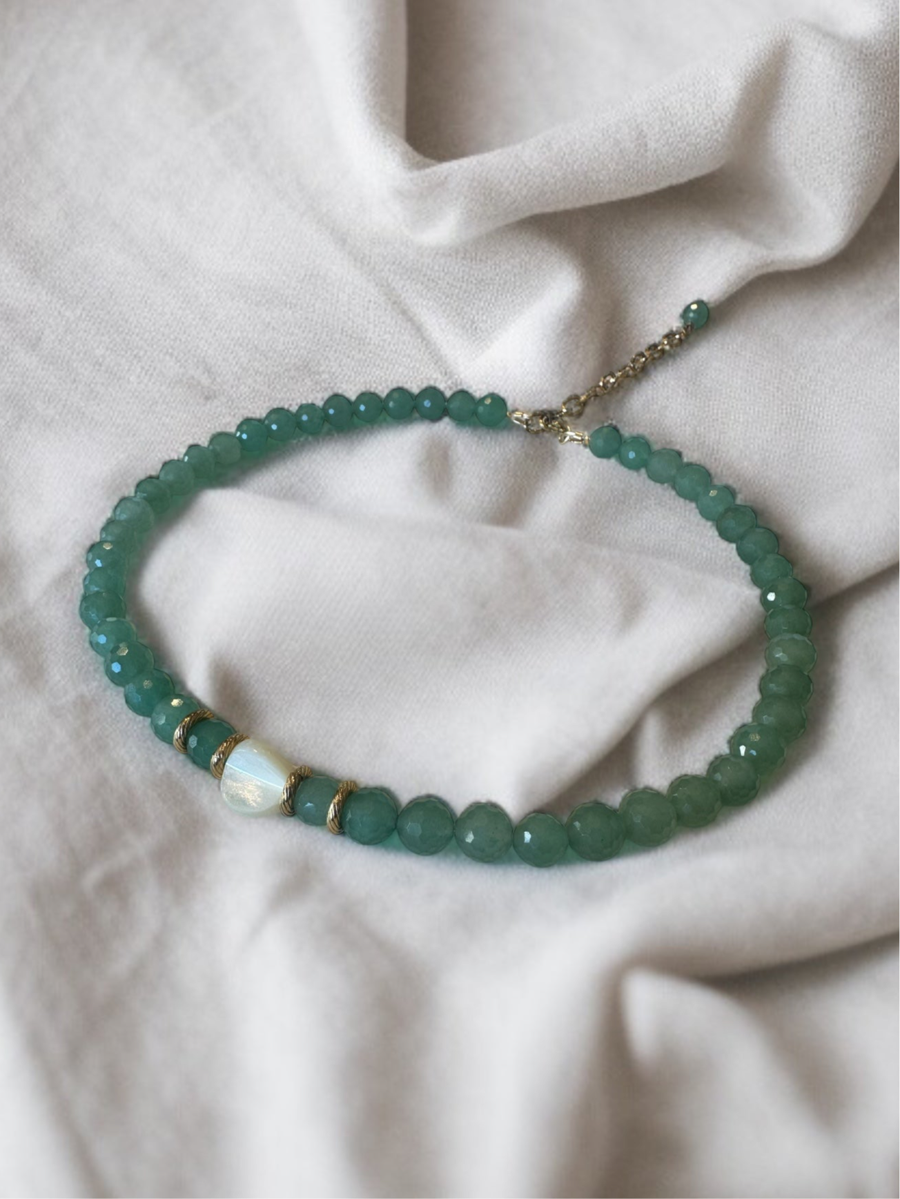 Collier aventurine
