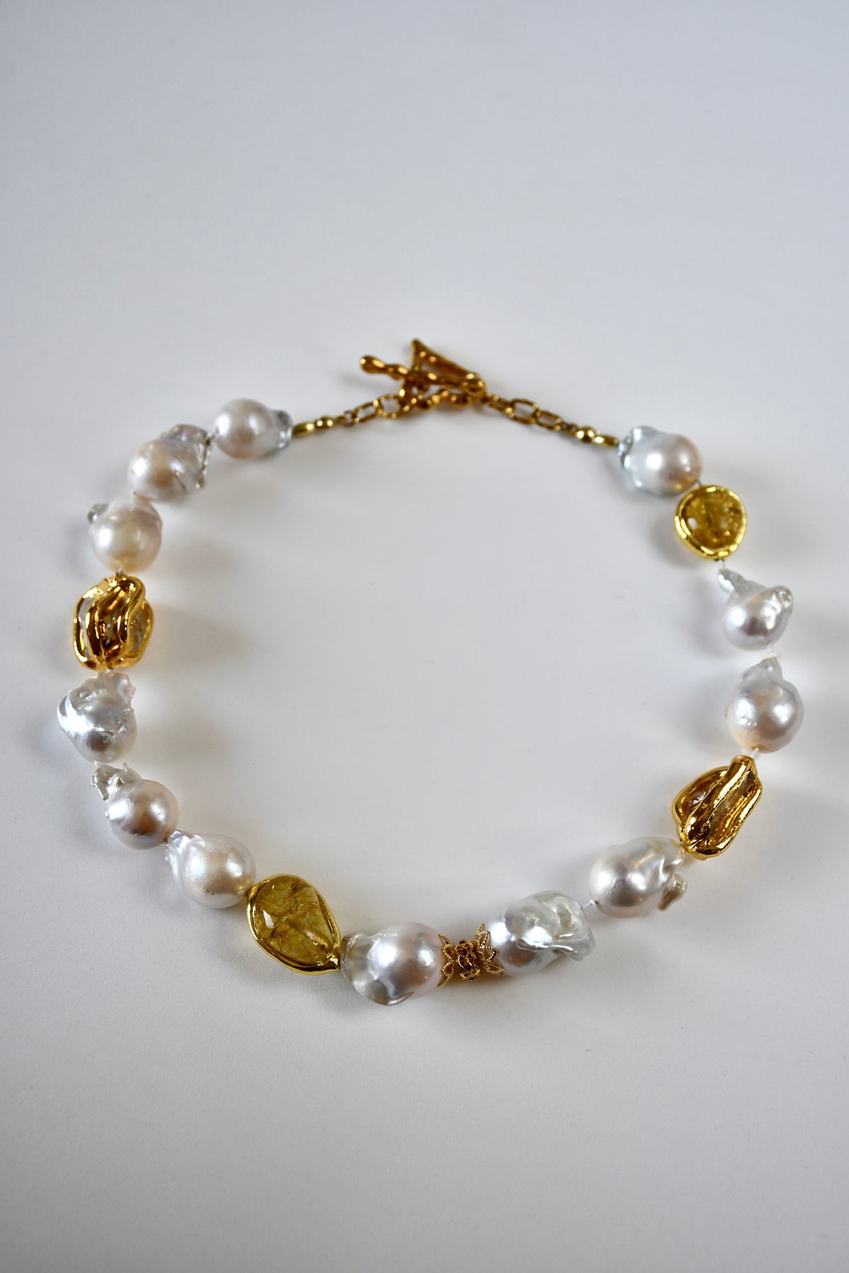 #138 Collana di perle d'acqua dolce — Barocco