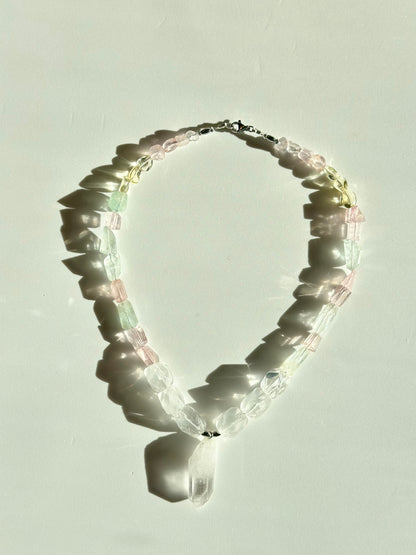 Collier multi Quartz