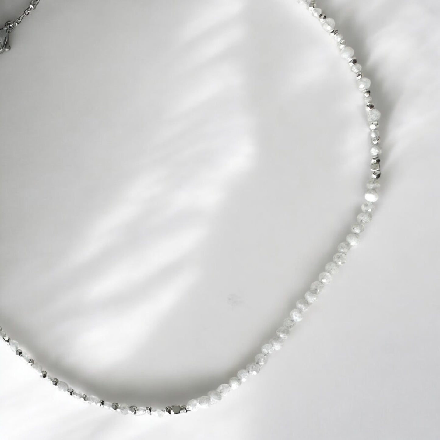 Colliers de pierres naturelles, Pierre de lune, Labradorite & Kunzite