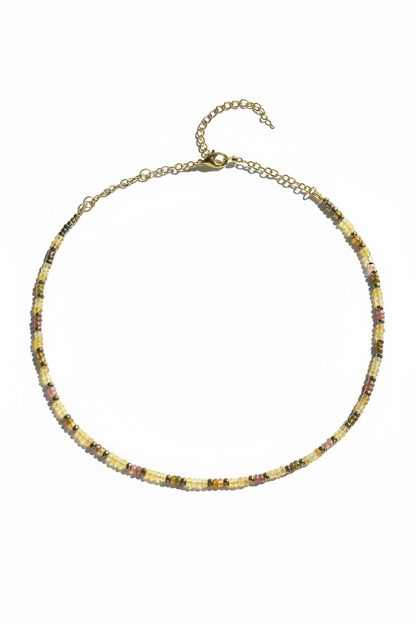 Collier Opale & Tourmaline