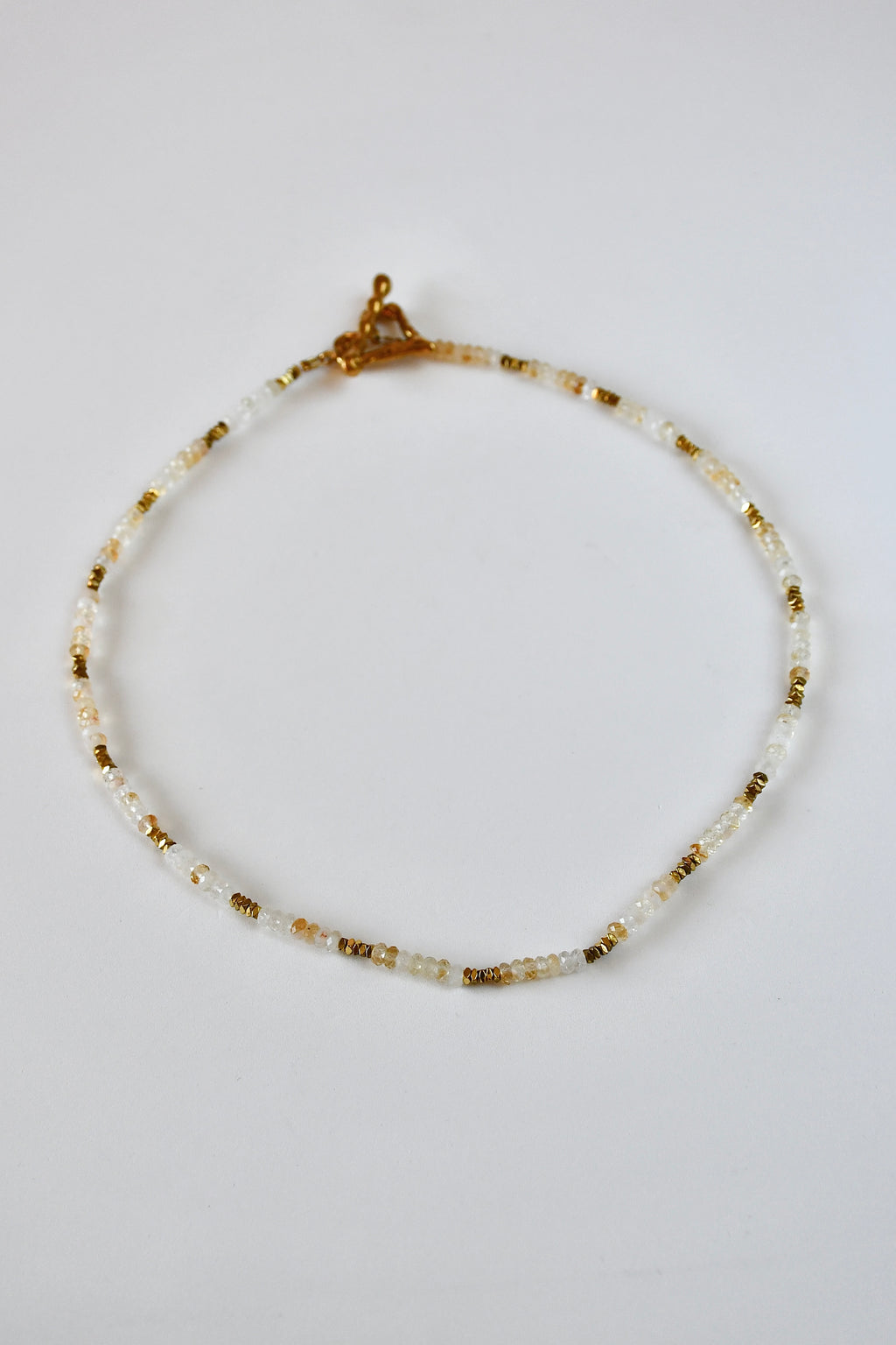 Collier fin Citrine — lumière et joie intérieure