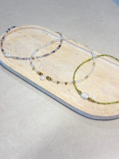 Collier Cristal de Roche – Clarté et vibration