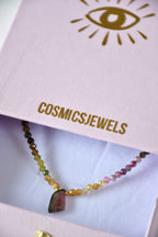 Collier Tourmaline melon d’eau