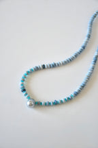 Halskette Tahitiperle & Opal