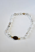 Collier Quartz Iodolite & Quartz Fumé — Clarté, ancrage et guidance intérieure