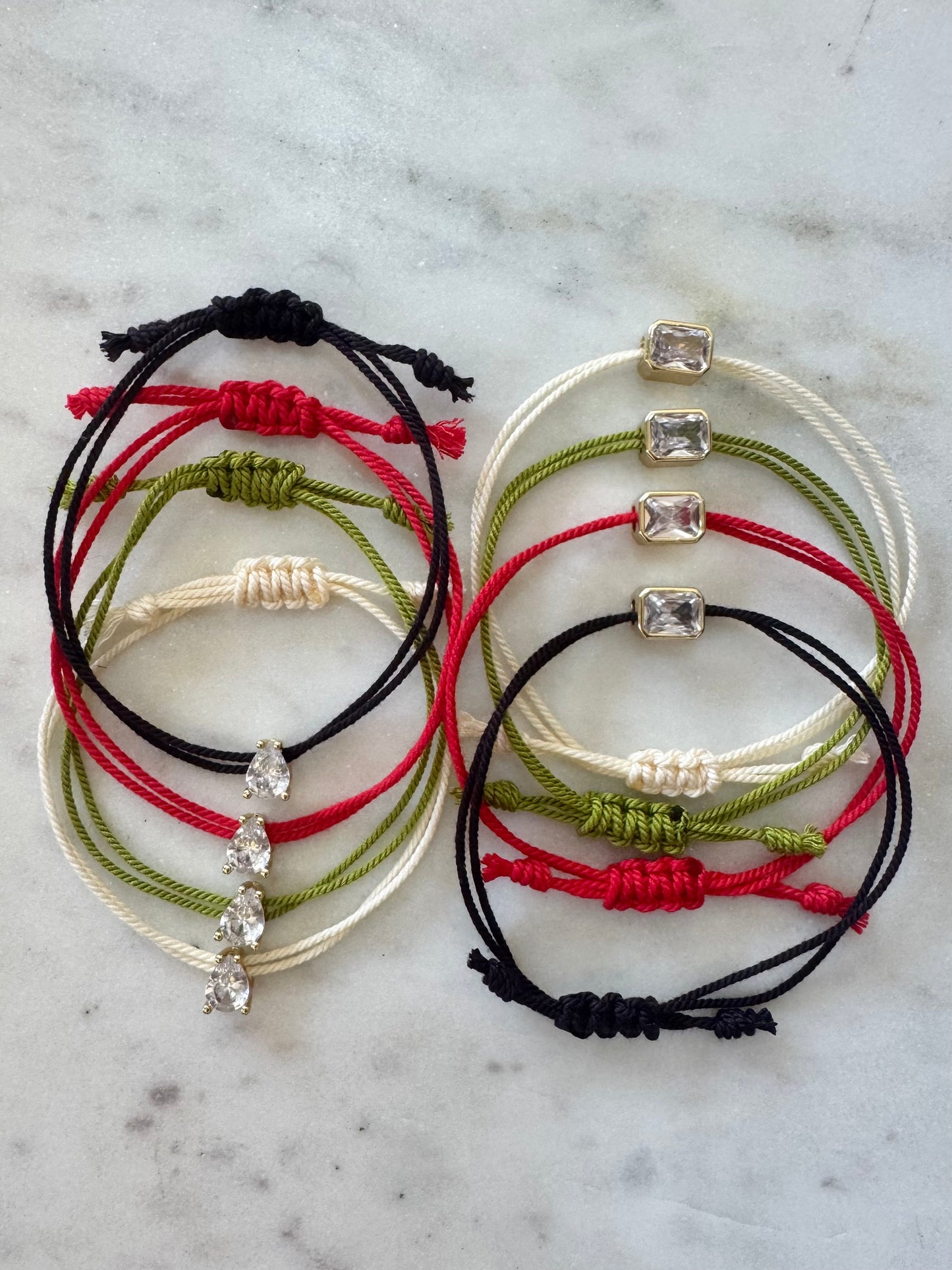 Bracelets divers Zirconium