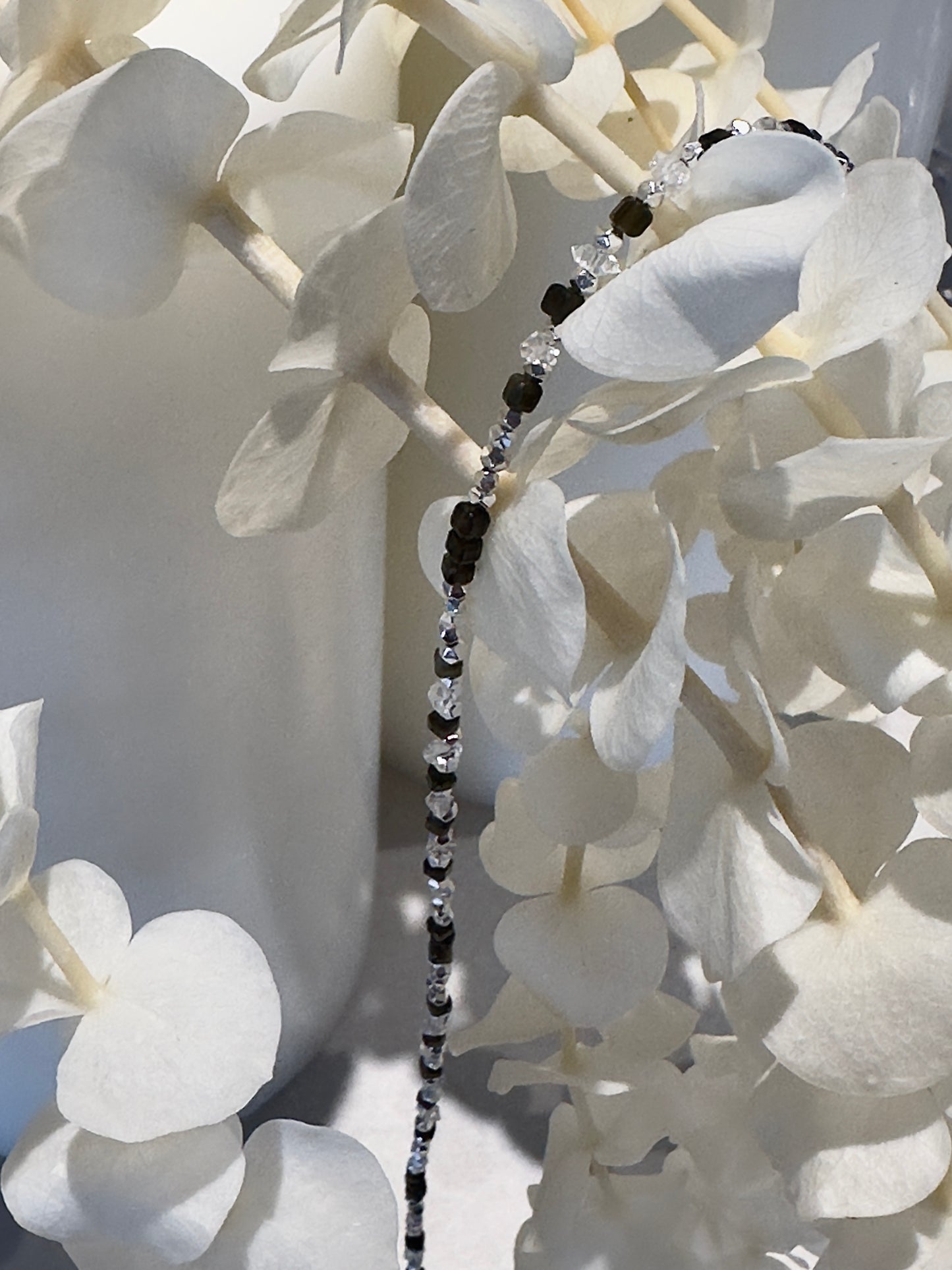 Obsidienne & Diamant Herkimer