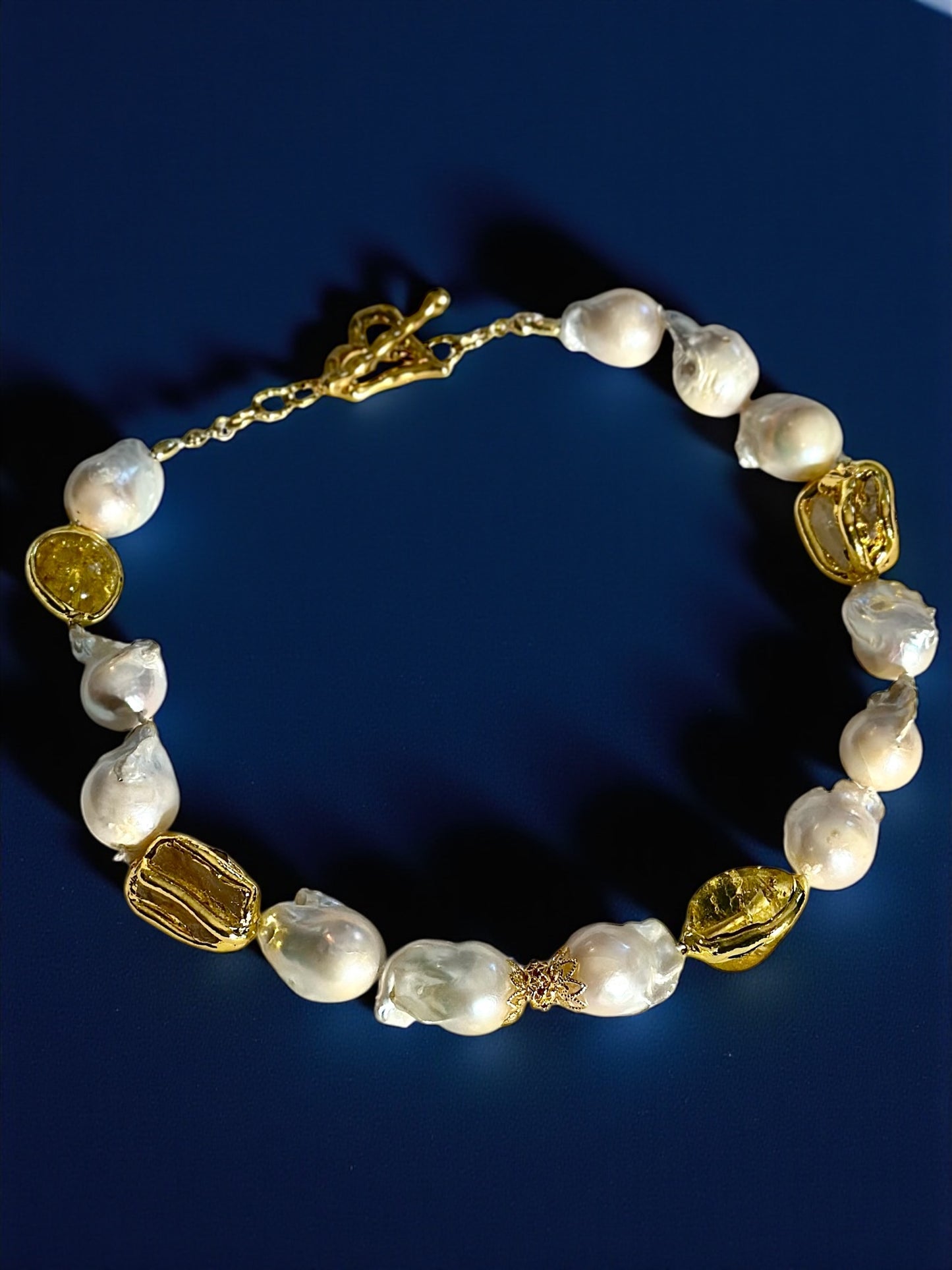 Collier perles d’eau douce — Baroque