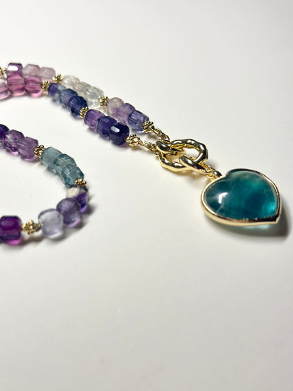 Pendentif Fluorite