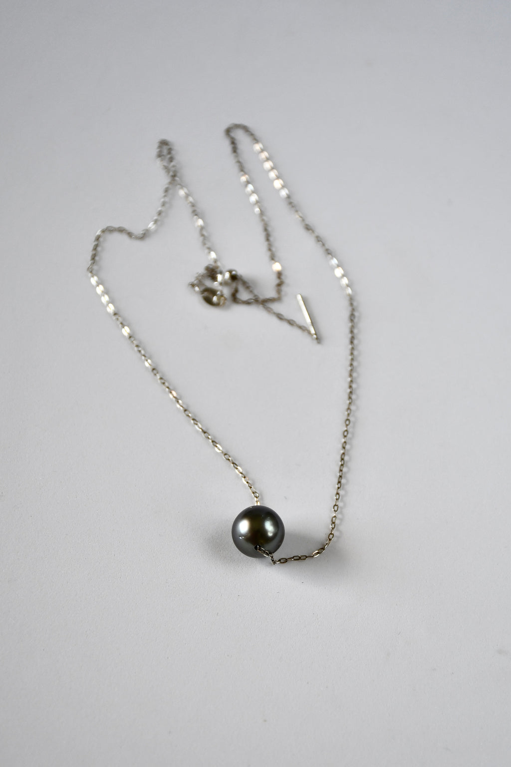 Collier perle de Tahiti sur argent 925