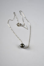 Collier perle de Tahiti sur argent 925