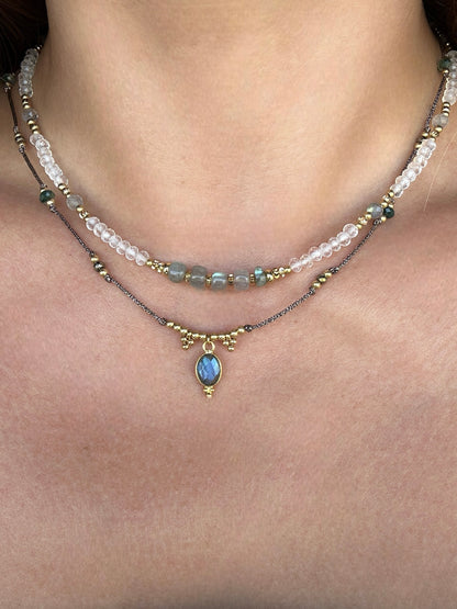 Pyrite, Agate mousse & Turquoise – Protection et expansion