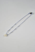 Collana con Pietra di Luna su seta