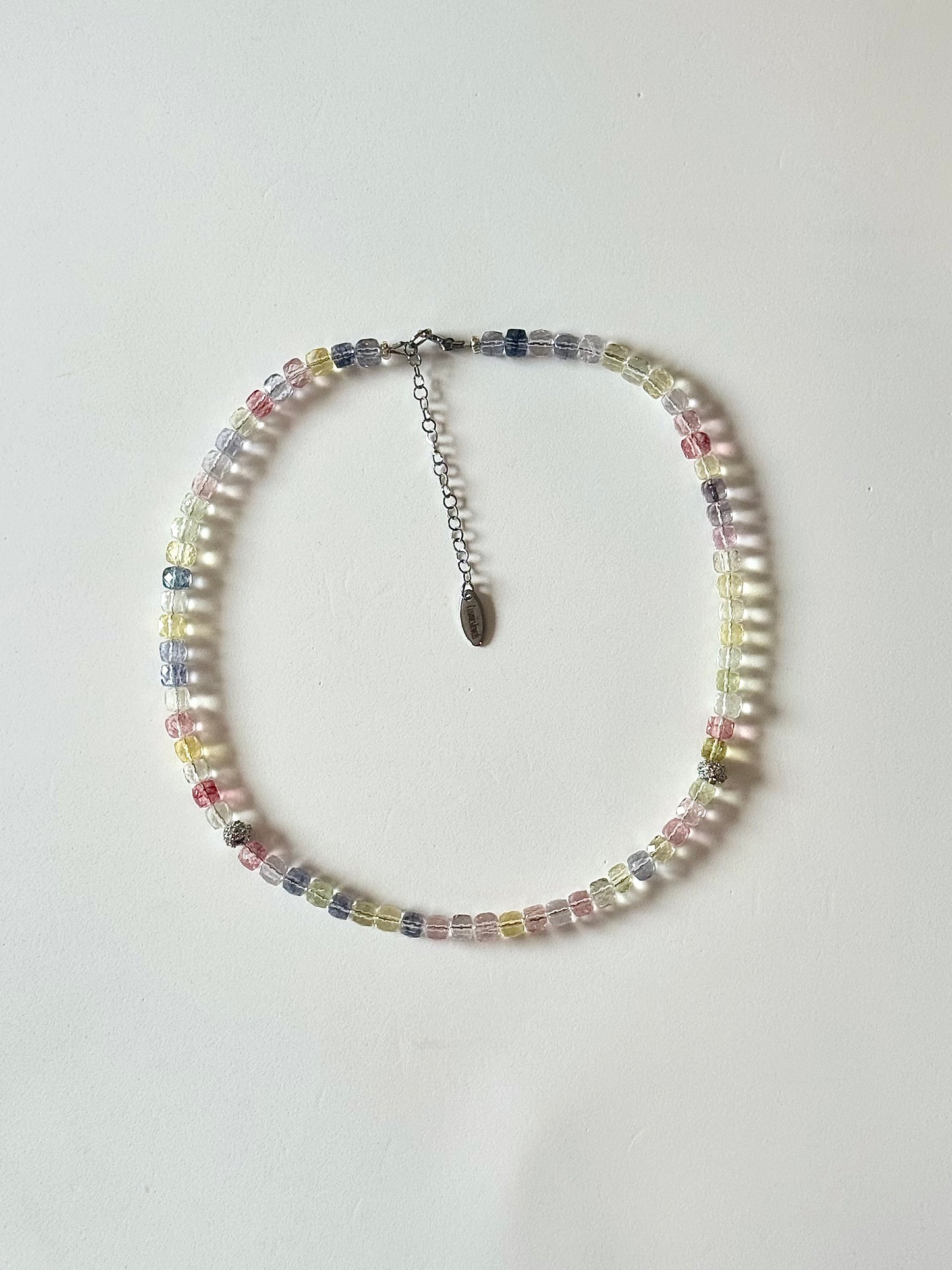 Collier Topaze colorée