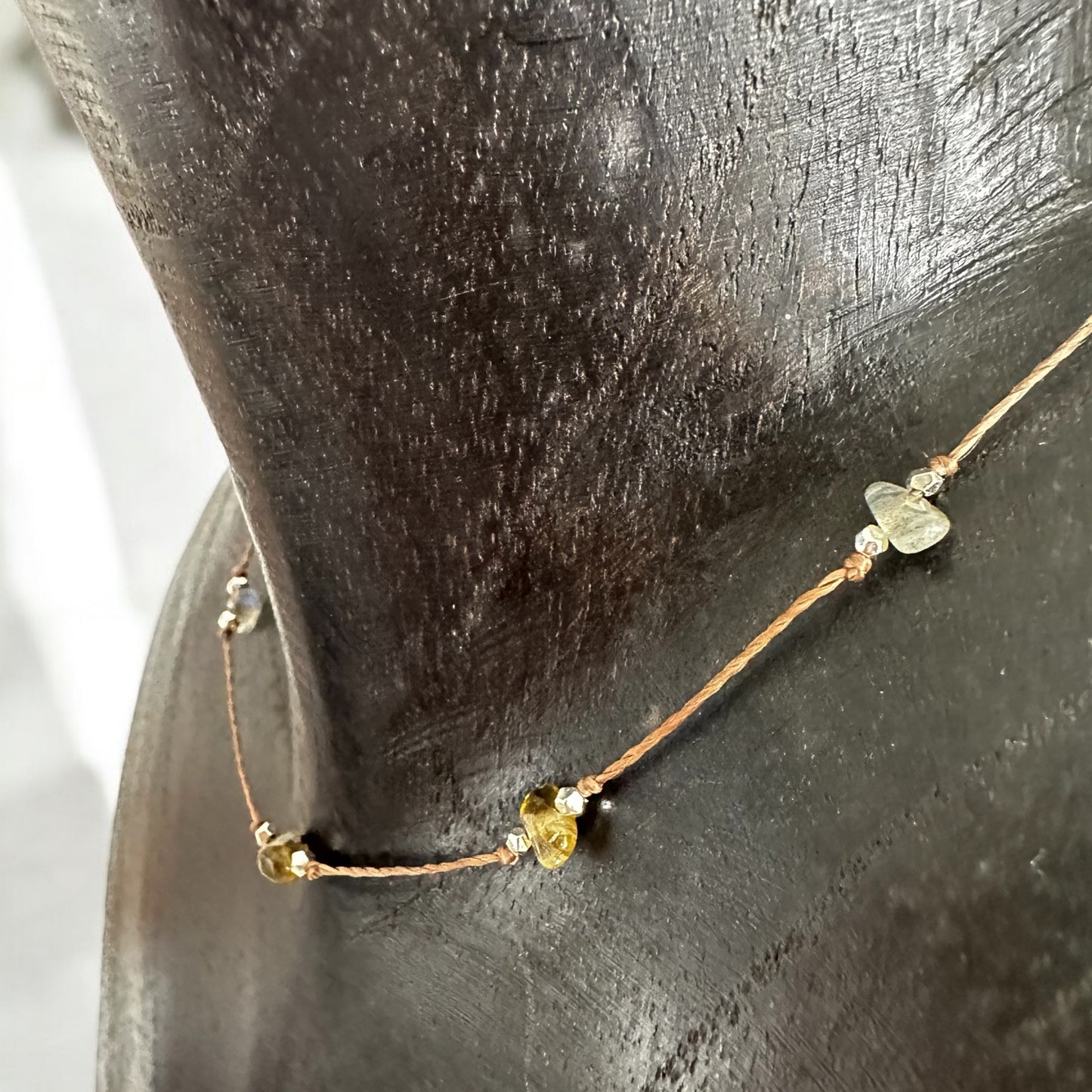 Collier ajustable Feldspath