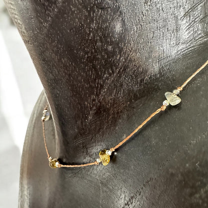 Collier ajustable Feldspath