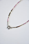 #110 Collana con tormalina e granato – Energia vitale