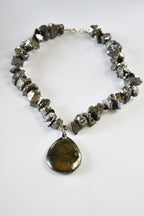 Collier Pyrite — L’or des fous
