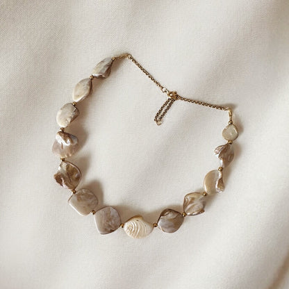 Collier nacre coquillage