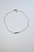 Collier Howlite turquoise