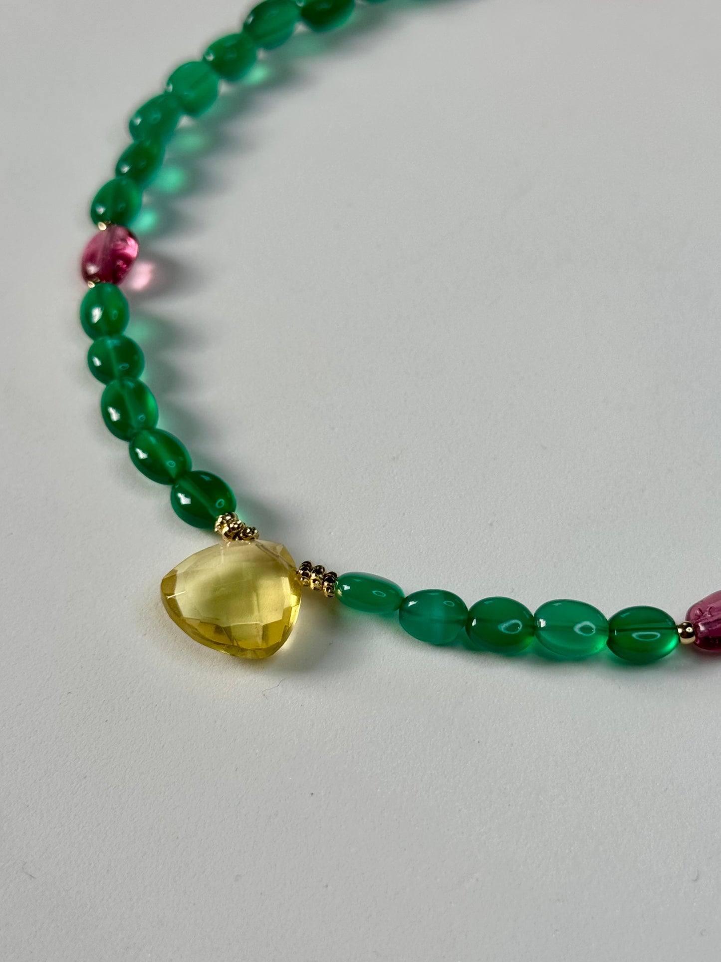 Collier Onyx & Agate – Ancrage et Harmonie