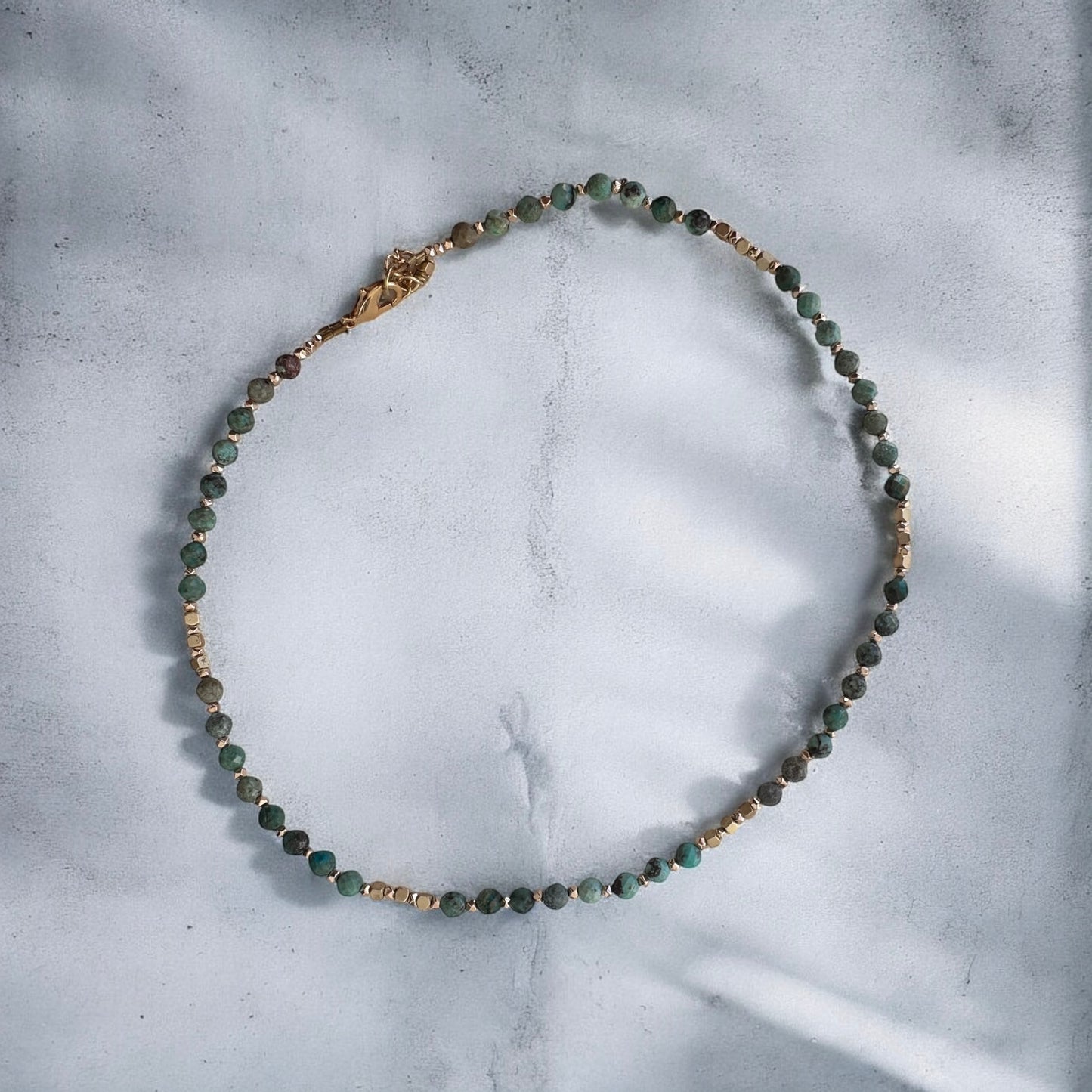 Collier de turquoise africaine