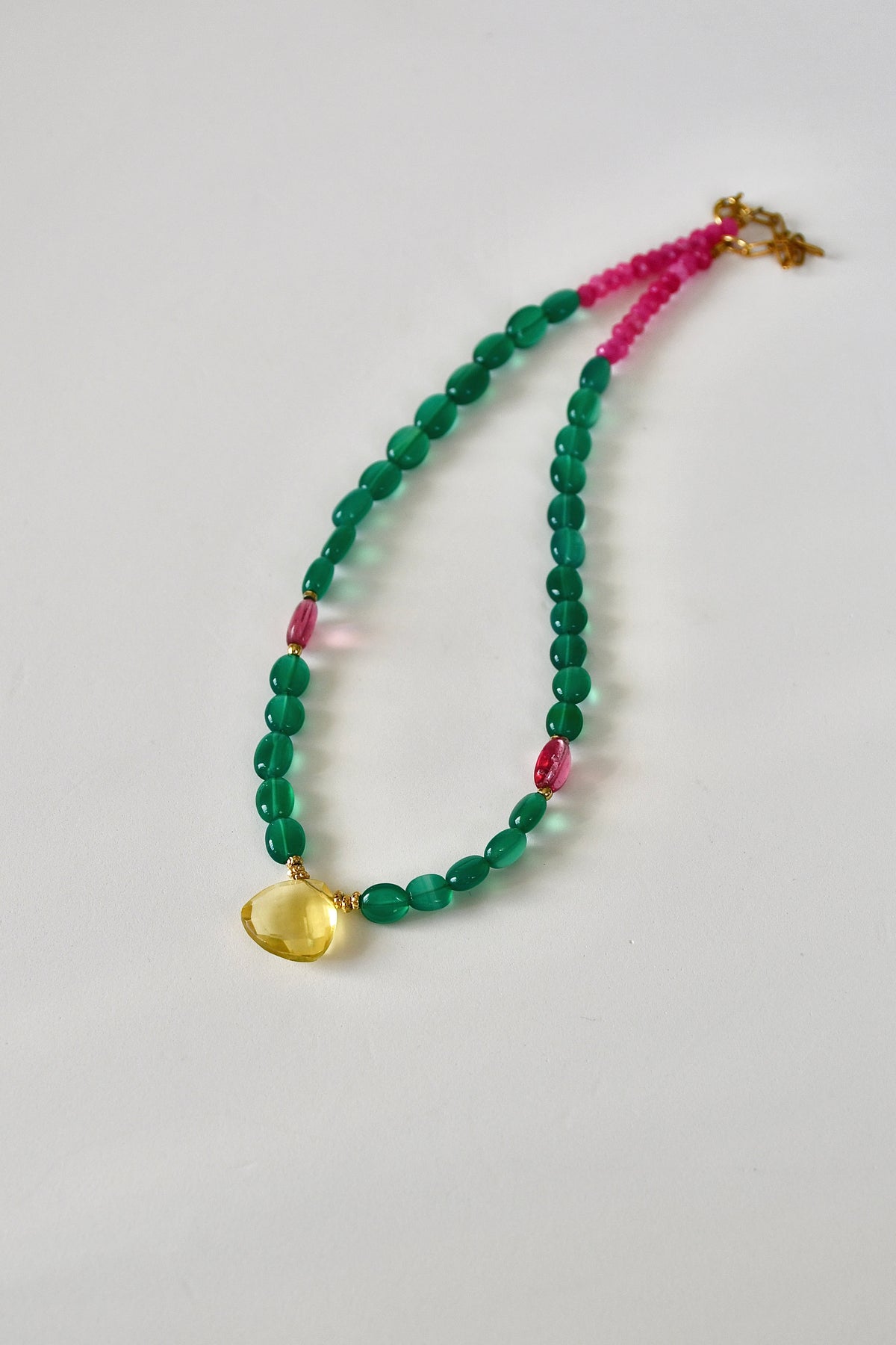 Collier Onyx & Agate – Ancrage et Harmonie