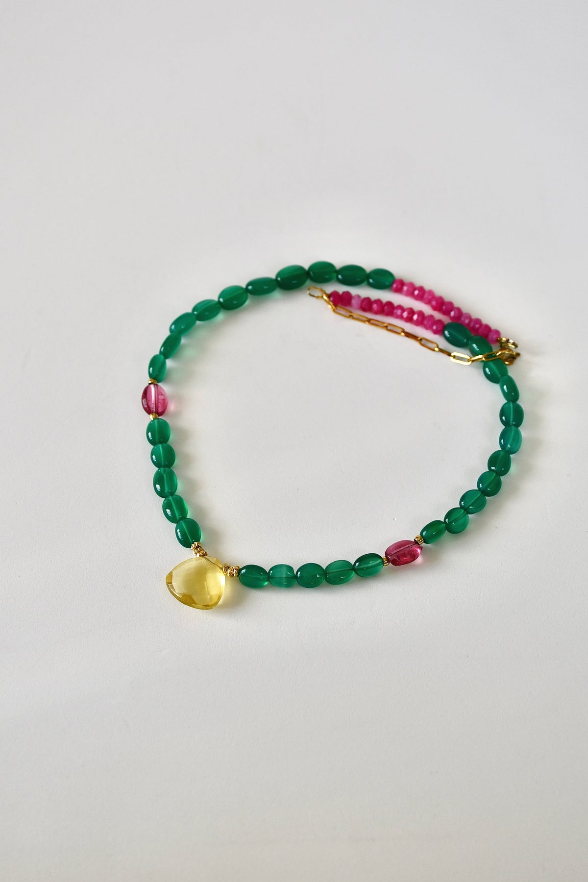 Collana Onice e Agata – Ancoraggio e Armonia