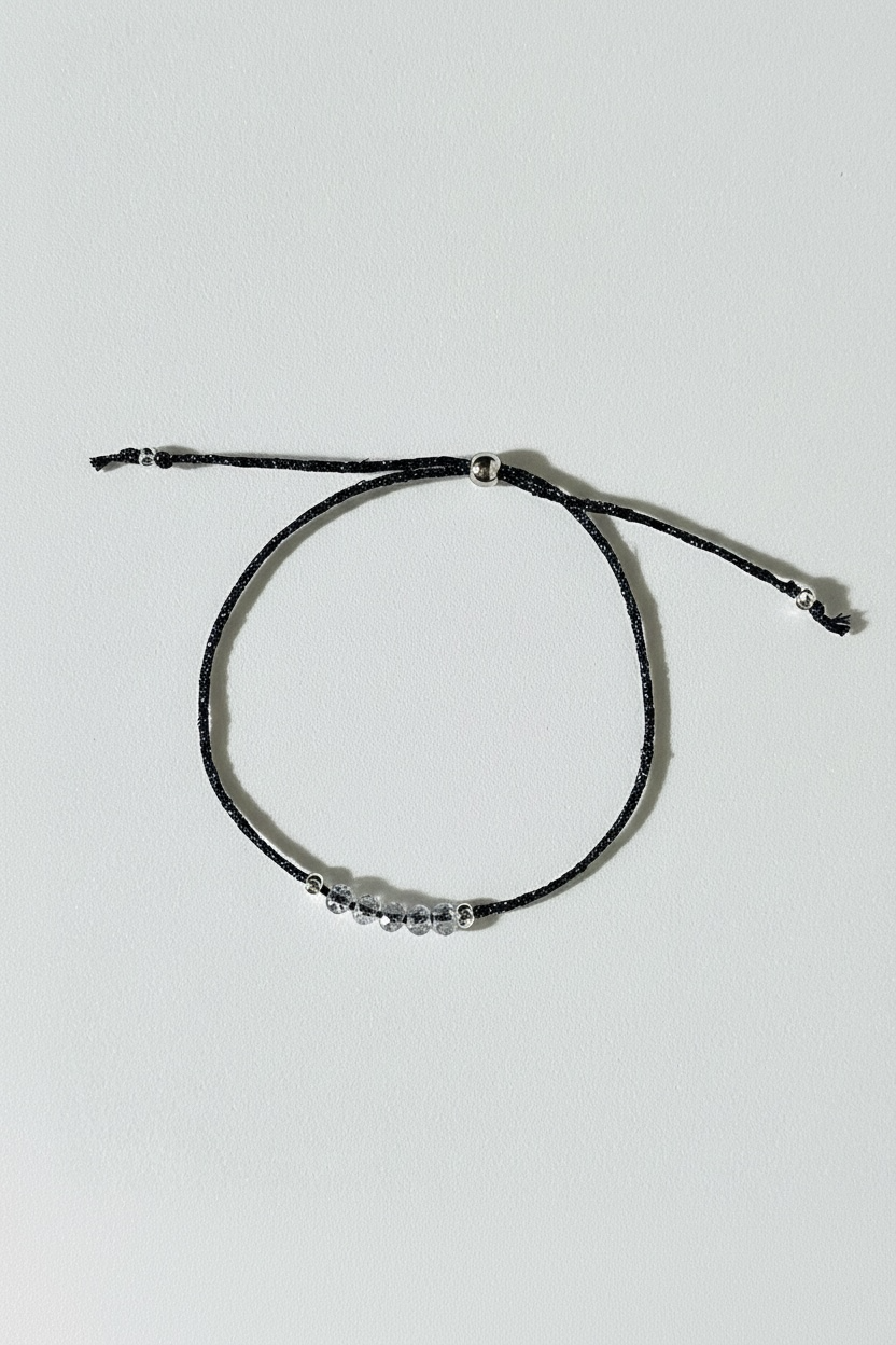 Divers Bracelet sur soie pailletée