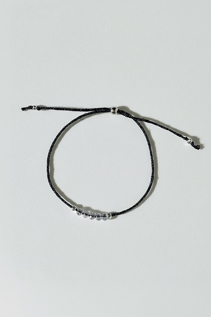 Divers Bracelet sur soie pailletée