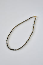 Colliers fins de pierres naturelles, Turquoise, Obsidienne, Aigue-Marine, Howlite, Goldstone