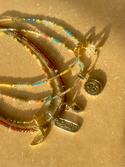 Collier Grenat - Vitalité