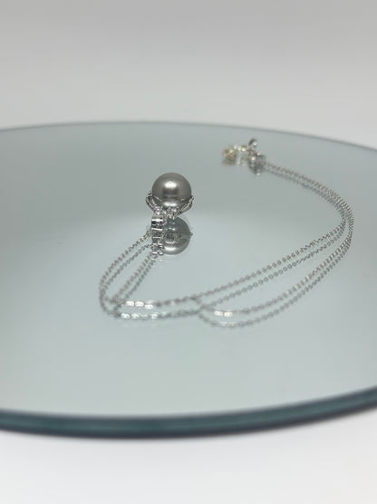 Collier Perle de Tahiti sur Argent 925