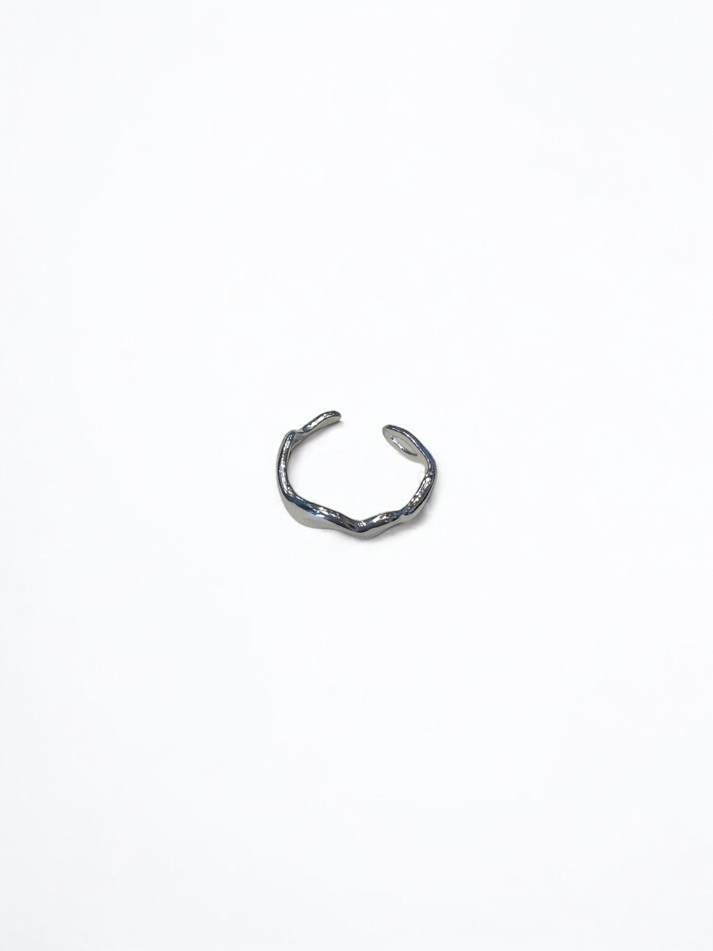 Bague ajustable Acier inox argenté